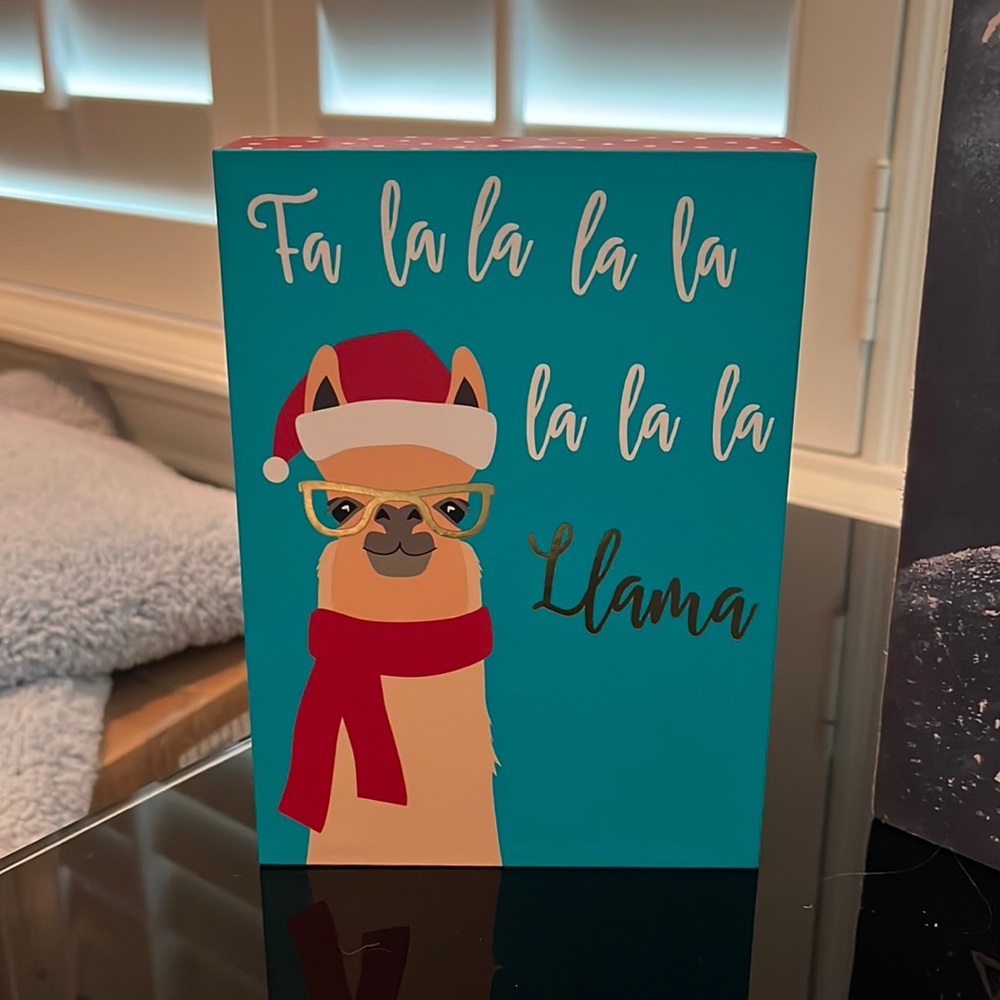 Llama Christmas Decor 🦙🎄